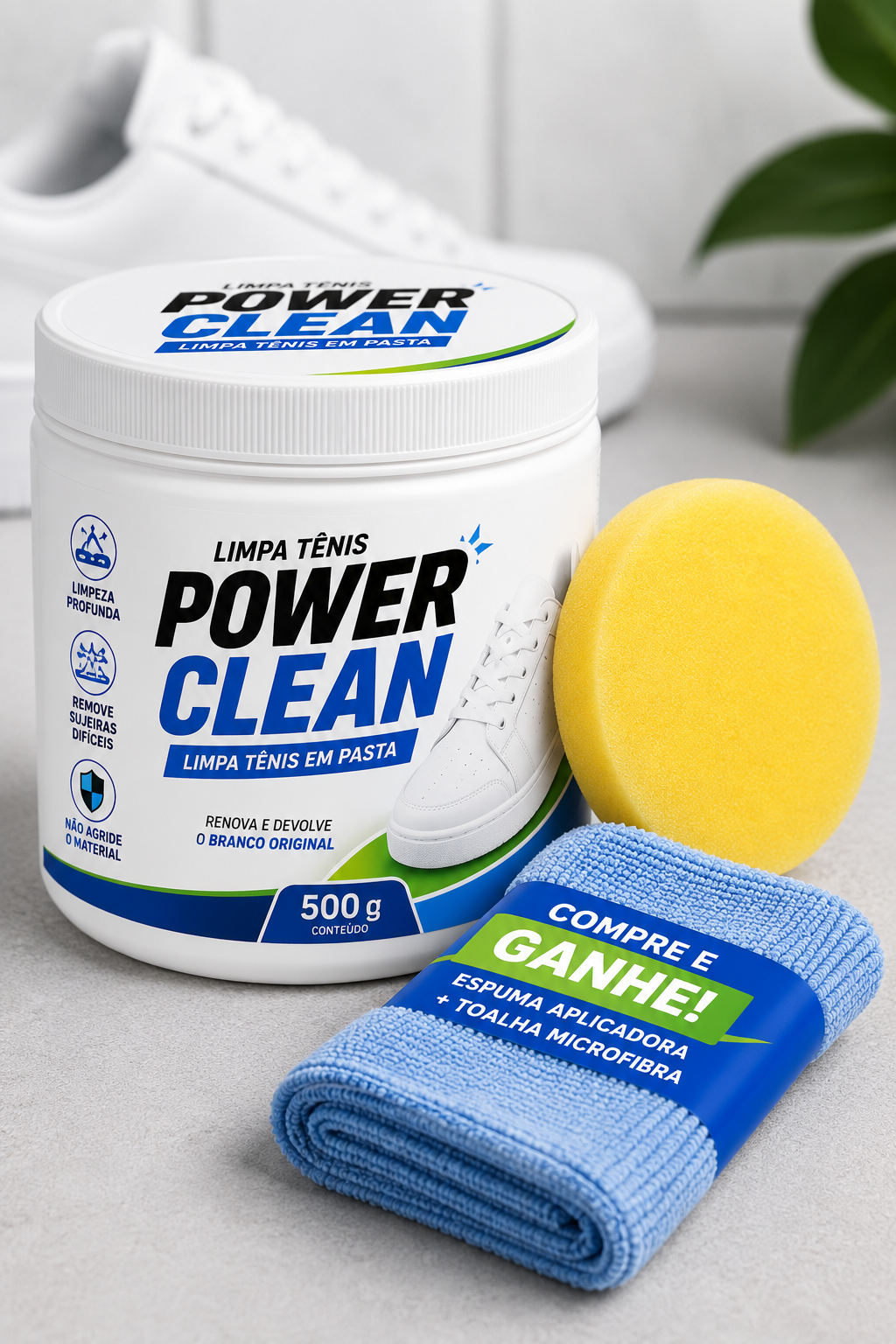 Limpa Tênis - Power Clean (Ultimo dia do Desconto)