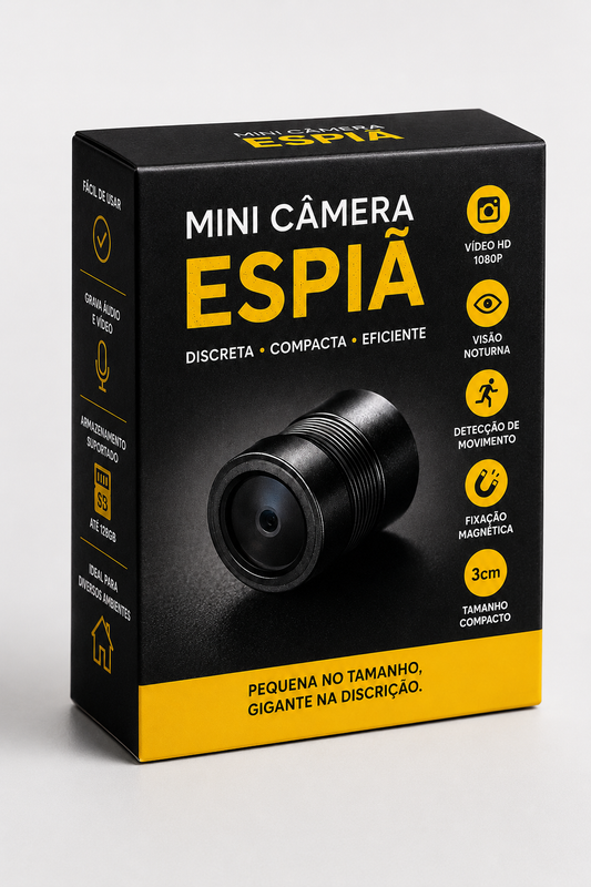 Mini Câmera Portátil - Ultimo dia da Promoção